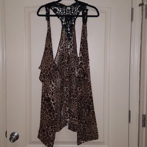 Leopard cardigan